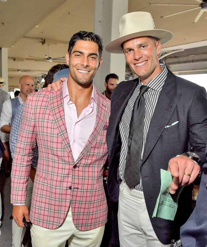 In 2019, NFL stars Jimmy Garoppolo and Tom Brady went to the Derby, but it was off-limits to Hornung.